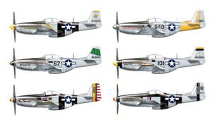 Italeri P-51 D/K Pacific Aces 2743S