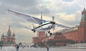 Italeri Cessna 172 Skyhawk - Landing On Red Square (1987) 2764S