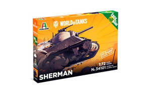 Italeri Sherman World Of Tanks 34101