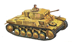 Italeri PZ.kpfw.II Ausf. F 7059S