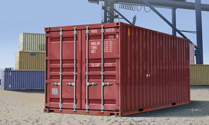 Trumpeter 20ft Container 01029