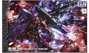 Bandai HG 1/144 Zaku II High Mobility Type Psycho Zaku 0207588