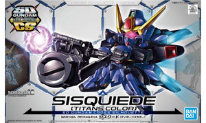 Bandai SD Gundam Cross Silhouette Sisquiede(titans Colors) 5057010