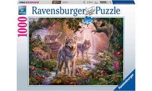 Ravensburger Summer Wolves Puzzle 1000pc RB15185-1