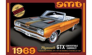 AMT Models 1969 Plymouth GTX Convertible 2T AMT1137