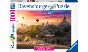 Ravensburger Hot Air Balloons over Myanmar 1000pc RB15153-0