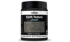 Vallejo 26.214 Diorama Effects Black Lava-Asphalt 8429551262149