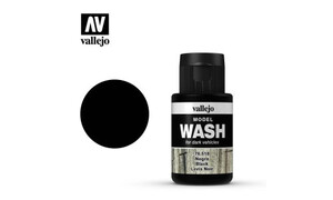 Vallejo AV76518 Model Wash Black 8429551765183