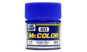 Mr Hobby C80 Semi Gloss Cobalt Blue 4973028635379