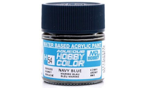 Mr Hobby H54 Aqueous Semi Gloss Navy Blue 49372731