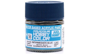 Mr Hobby H56 Aqueous Semi Gloss Intermediate Blue 49372755