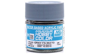 Mr Hobby H306 Aqueous Semi Gloss Grey FS36270 49373257