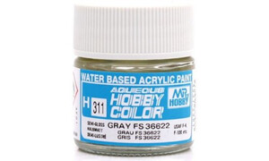 Mr Hobby H311 Aqueous Sem Gloss Grey 49373301