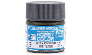 Mr Hobby H317 Aqueous Flat Grey FS36231 49373363