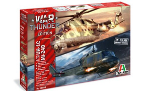 Italeri War Thunder UH-1C & Mi-24D 35103