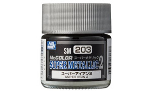 Mr Hobby SM203 Super Metallic Iron 4973028737387