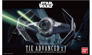 Bandai 1/72 Tie Advanced x1 G0191407