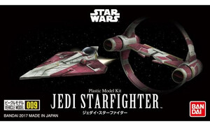 Bandai Vehicle Model 009 Jedi Starfighter G0216383