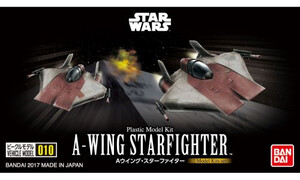 Bandai Vehicle Model 010 A-wing Starfighter G0217623