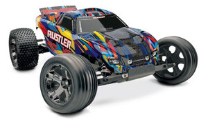 Traxxas Rustler VXL 2WD Brushless RC Stadium Truck 37076-4RNRS