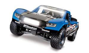 Traxxas Unlimited Desert Racer Blue with lights 85086-4TRX