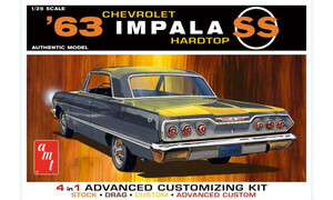 AMT Models 1:25 1963 Chevy Impala SS 2T 1149