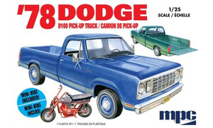 MPC Models 1978 Dodge D100 Custom Pickup 1/25 Model Kit MPC901