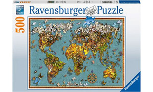 Ravensburger World of Butterflies 500pc RB15043-4