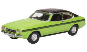 Oxford Diecast Ford Capri MkII Lime Green 76CPR001