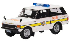 Oxford Diecast Range Rover Classic London Fire Brigade 76RCL004