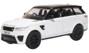 Oxford Diecast Range Rover Sport SVR Fuji White 76RRS004