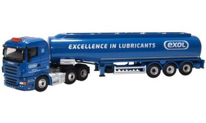 Oxford Diecast Scania Highline Tanker Exol 76SHL04TK