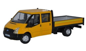 Oxford Diecast Ford Transit Mk5 Dropside Highway Maintenance 76TPU004