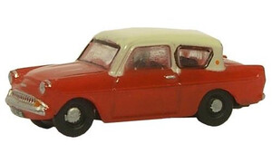 Oxford Diecast Maroon/Cream Anglia N105001