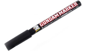 Mr Hobby Gundam Marker Black Pour Type GM301P