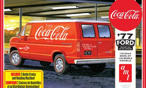 AMT Models 1977 Ford Van W/vending Machine (coca-cola) 1:25 Scale Model Kit AMT1173M