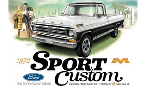 Moebius 1/25 1972 Ford Sport Custom Pickup MO1220