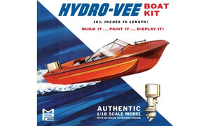 MPC Models 1/18 Hydro-Vee Boat MPC883