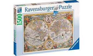 Ravensburger Historical Map Puzzle 1500pc RB16381-6