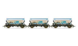 Hornby ECC CDA Hoppers weathered three pack R6964