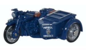 Oxford Diecast Motorbike Sidecar NRMA 76BSA009