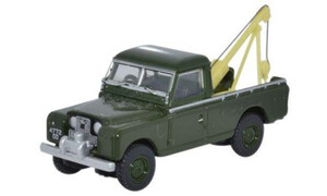 Oxford Diecast Land Rover Series II Tow Truck Bronze Green 76LAN2009