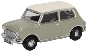 Oxford Diecast Classic Mini Tweed Grey OEW 76MN009