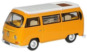 Oxford Diecast Yellow/White VW Camper Closed 76VW008