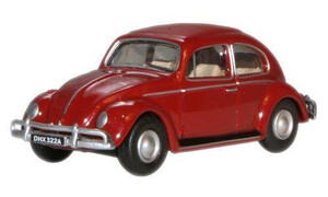 Oxford Diecast Ruby Red VW Beetle 76VWB002