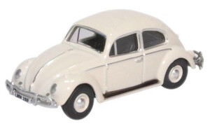 Oxford Diecast VW Beetle Lotus White 76VWB008