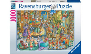 Ravensburger Midnight at the Library 1000pc RB16455-4