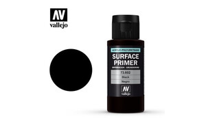 Vallejo AV73602 Surface Primer Black 8429551736022