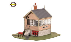 Peco Ratio 503 Platform Ground Level Signal Box RA503