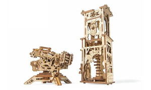 Ugears Archballista Tower mechanical model kit 70029